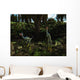 Caudipteryx Wander Prehistoric Landscape Wall Decal