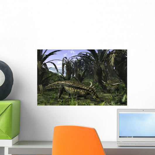 Desmatosuchus Search for Edible Wall Decal