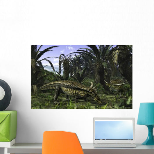 Desmatosuchus Search for Edible Wall Decal