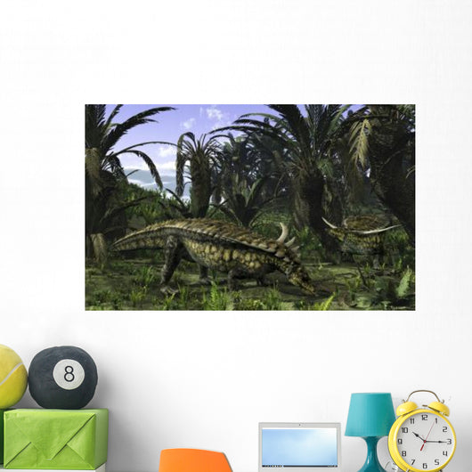 Desmatosuchus Search for Edible Wall Decal