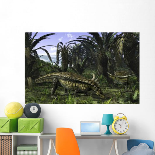 Desmatosuchus Search for Edible Wall Decal