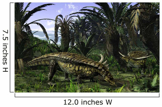 Desmatosuchus Search for Edible Wall Decal