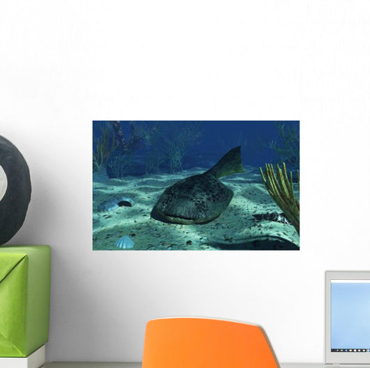 Drepanaspis Bottom Shallow Devonian Wall Decal