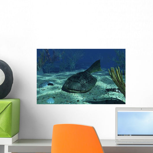 Drepanaspis Bottom Shallow Devonian Wall Decal