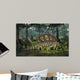 Edaphosaurus Forages Brackish Mangrove Wall Decal
