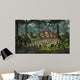 Edaphosaurus Forages Brackish Mangrove Wall Decal