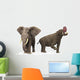 Adult Platybelodon Compared to Wall Decal