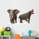 Adult Platybelodon Compared to Wall Decal