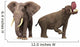 Adult Platybelodon Compared to Wall Decal