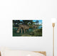 Pair Platybelodon Grazing Shallow Wall Decal