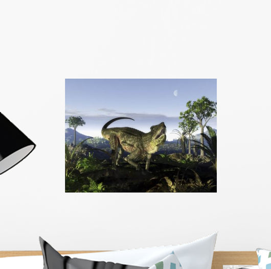 Archosaur Genus Postosuchus Wanders Wall Decal