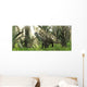 Archosaur Wanders amidst Cycads Wall Decal