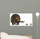 Doedicurus Glyptodont Compared to Wall Decal