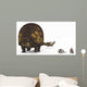 Doedicurus Glyptodont Compared to Wall Decal