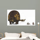 Doedicurus Glyptodont Compared to Wall Decal