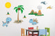 Baby Dinosaur Friends Wall Decal Sticker Set Wall Decal