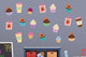 Cute Ice Cream Friends Wall Decal Sticker Set Wall Decal