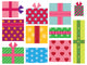 Christmas Presents Wall Decal Sticker Set Wall Decal