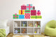 Christmas Presents Wall Decal Sticker Set Wall Decal
