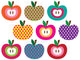 Colorful Apples Wall Decal Sticker Set Wall Decal