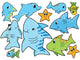 Fishy Friends Wall Decal Sticker Set Wall Decal