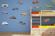 Assortment Vehicles Car Wall Decal Sticker Set Wall Decal