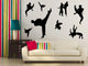 Assorted Tae Kwon Do Wall Decal Sticker Set Wall Decal