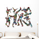 Urban Silhouette Wall Sticker Wall Decal Sticker Set Wall Decal