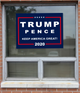 Trump Pence 2020 Window Sticker
