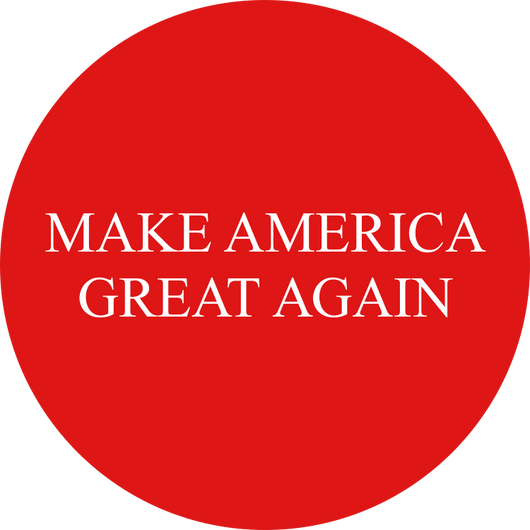 Make America Great Again Round Sticker