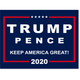 Trump Pence 2020 Window Sticker