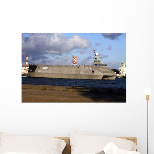 Sea Fighter Transits out Wall Decal
