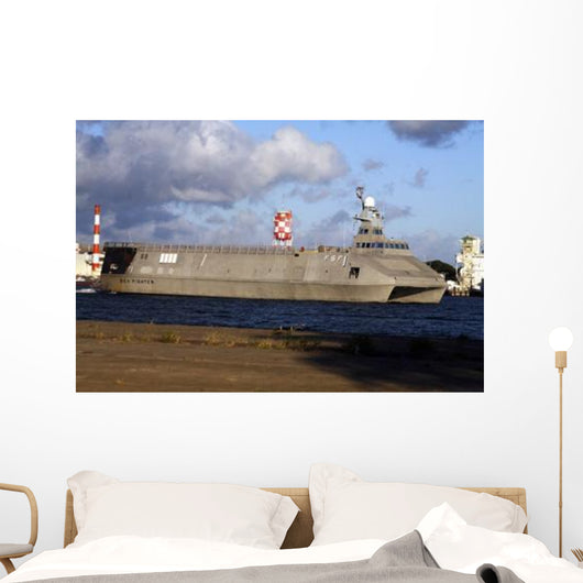 Sea Fighter Transits out Wall Decal
