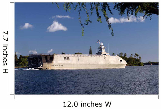 Sea Fighter Fsf-1 Littoral Wall Decal