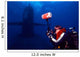 Underwater Photographer Takes Photos Wall Decal