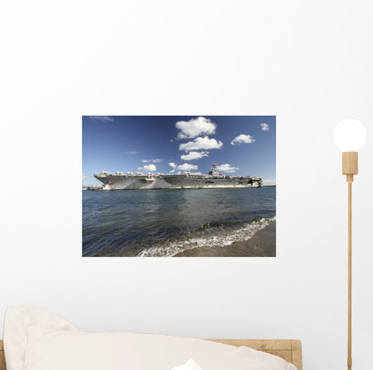 Uss Abraham Lincoln Returning Wall Decal