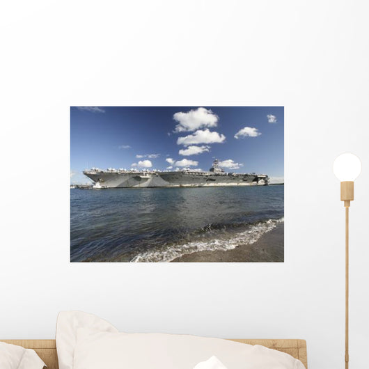 Uss Abraham Lincoln Returning Wall Decal