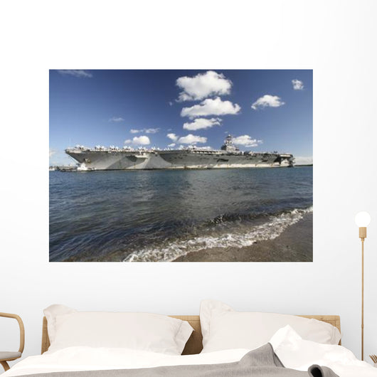 Uss Abraham Lincoln Returning Wall Decal