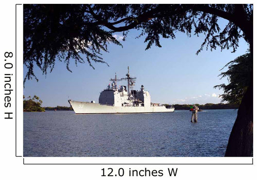 Uss Mobile Bay Transits Wall Decal