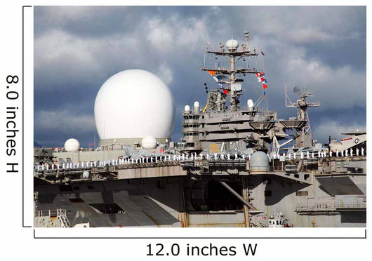 Sea Based X-band Radar Wall Decal Design 4