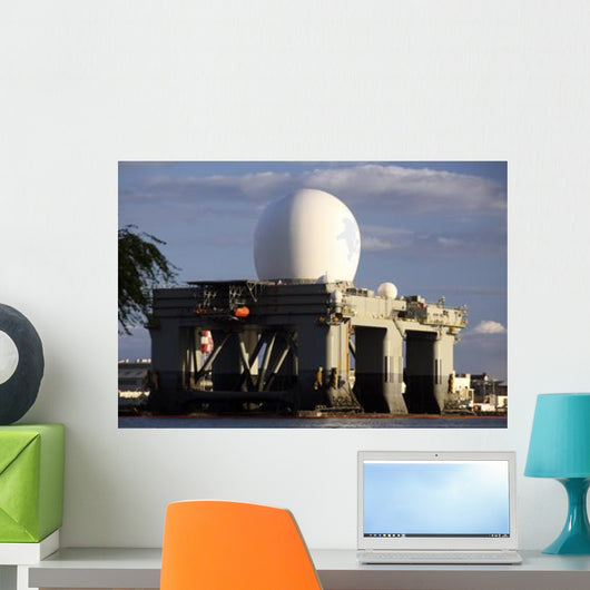 Sea Based X-band Radar Wall Decal Design 3