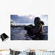 Navy Seal Emerges from Wall Decal