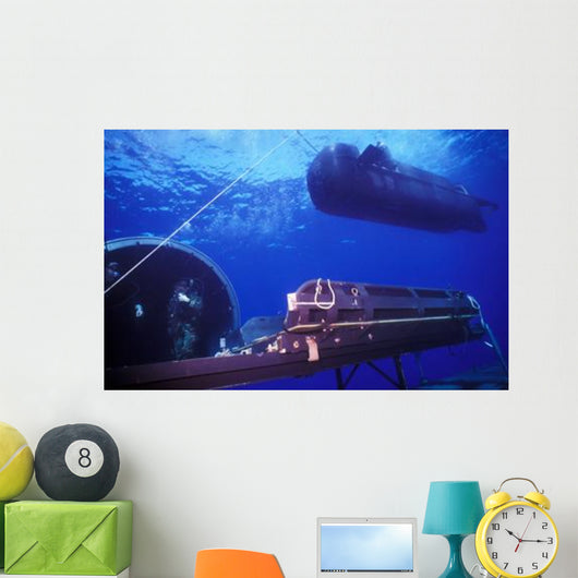 Seal Delivery Vehicle Hovers Wall Decal