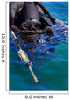 Navy Seal Combat Swimmer Wall Decal Design 3