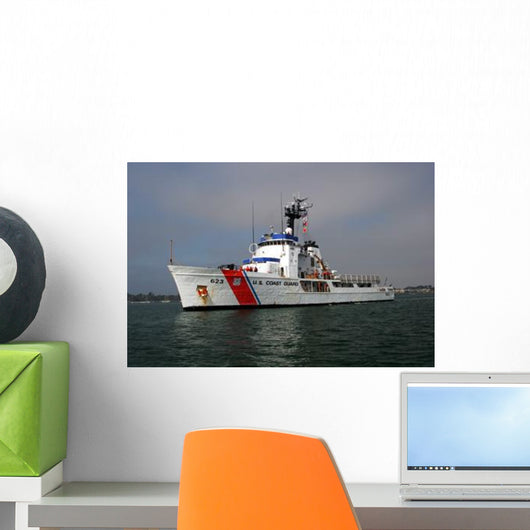 Us Coast Guard Cutter Wall Decal