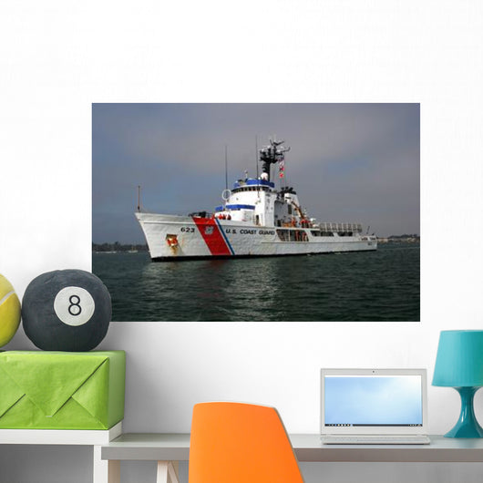 Us Coast Guard Cutter Wall Decal