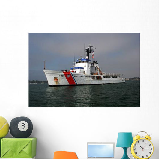 Us Coast Guard Cutter Wall Decal