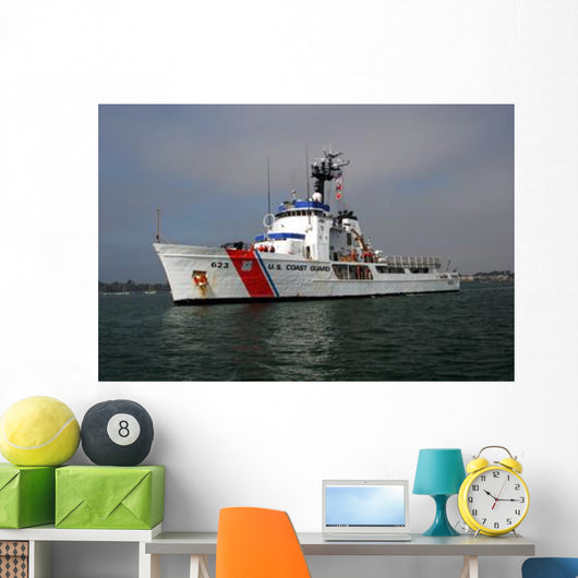 Us Coast Guard Cutter Wall Decal