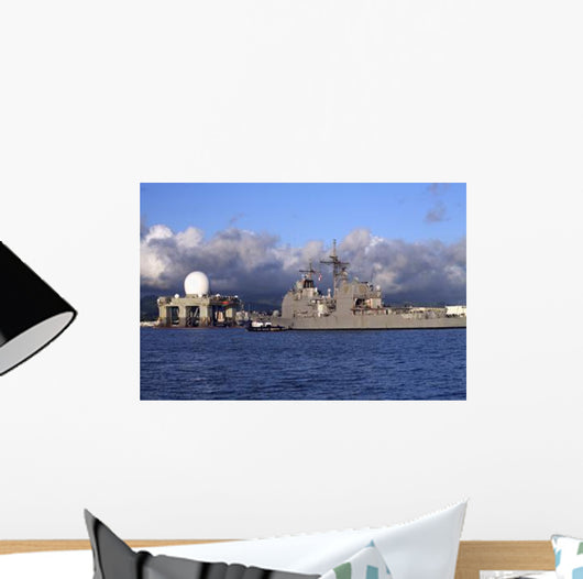 Sea Based X-band Radar Wall Decal Design 1