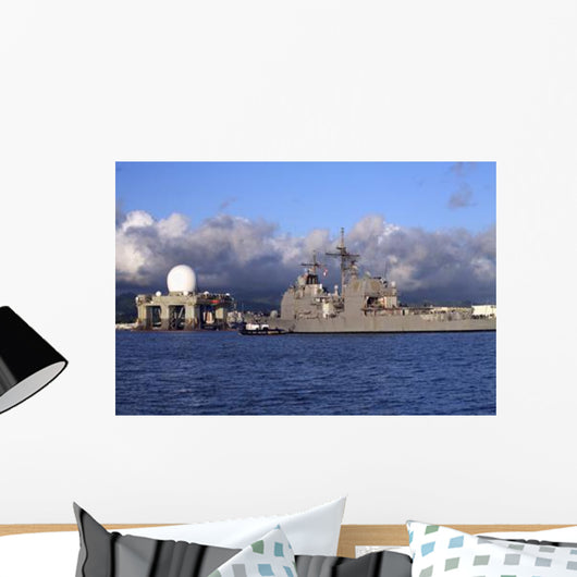 Sea Based X-band Radar Wall Decal Design 1
